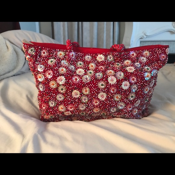 Unique Vintage Beaded Moschino Handbag - Picture 6 of 8